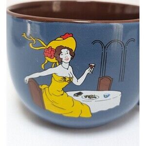 CAFE BOHEME Coffee Creme Liqueur Blue Coffee Mugs